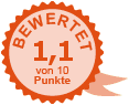 Dr. med. Dirk Butenberg wurde 3 mal bewertet mit 1,1 von 10 Punkten